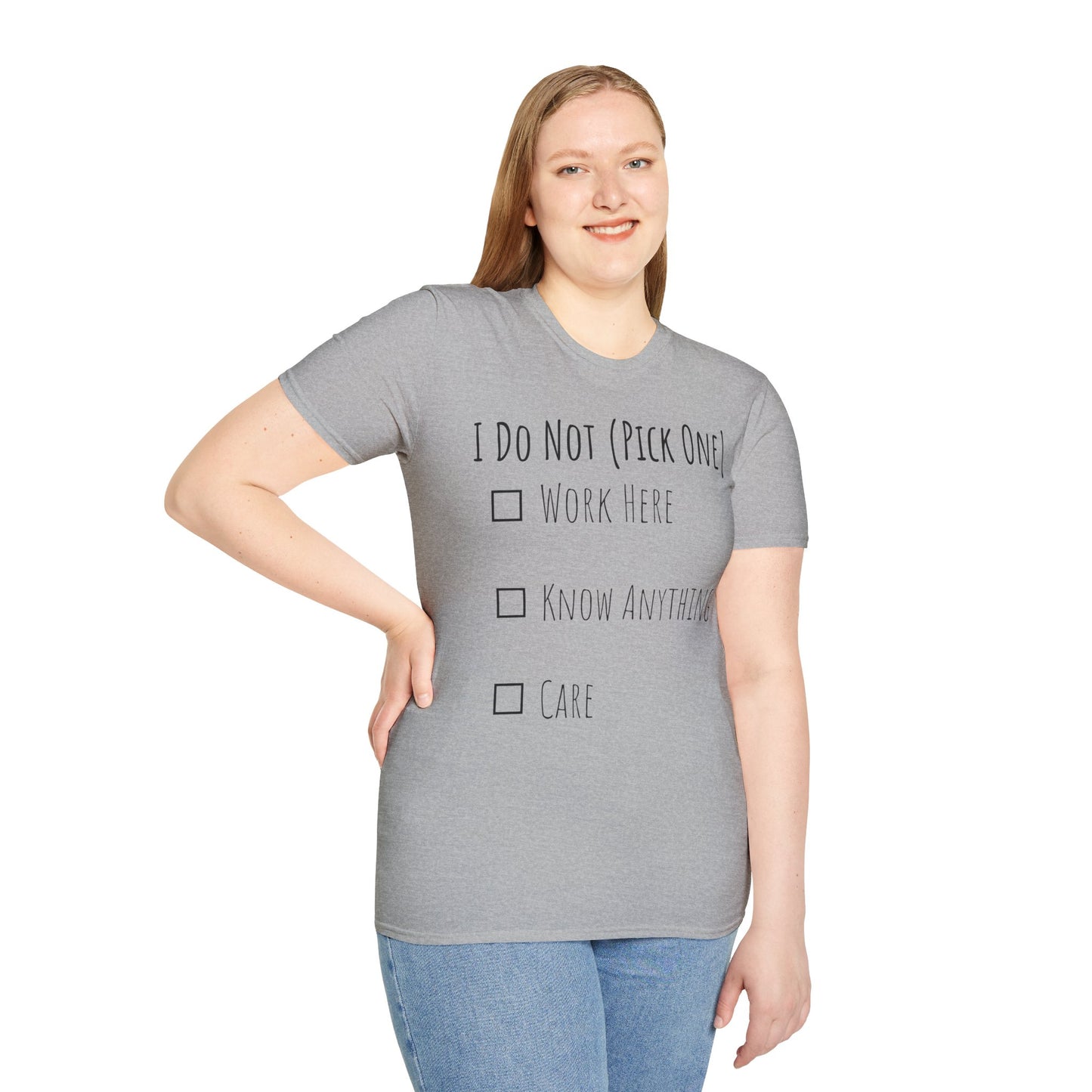 Pick One Unisex Softstyle T-Shirt