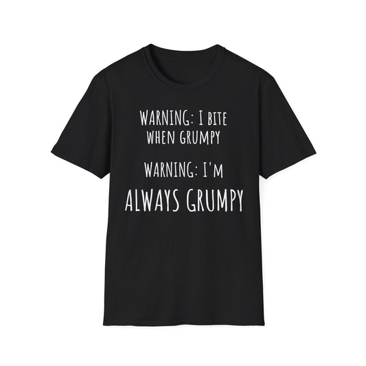 Pithy T-Shirt Line: Grumpy