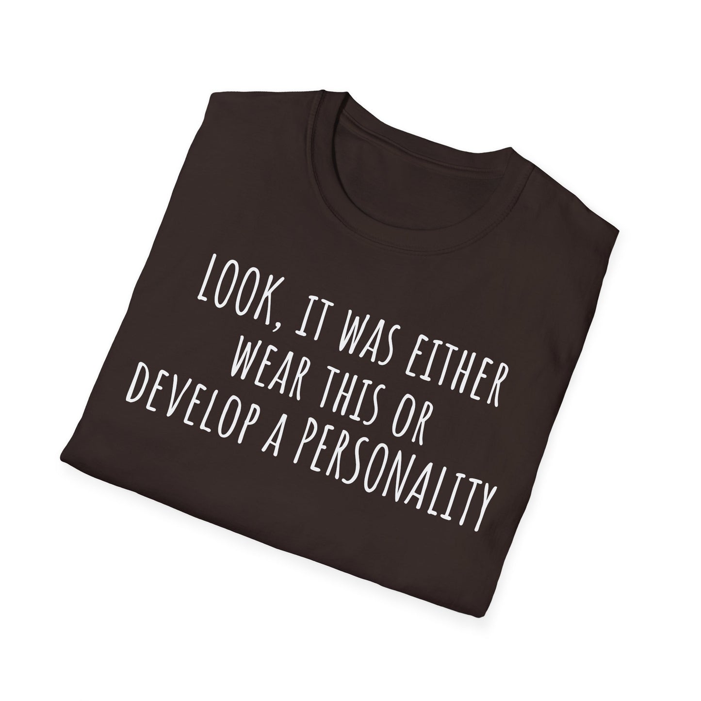 Pithy T-Shirt Line: Personality