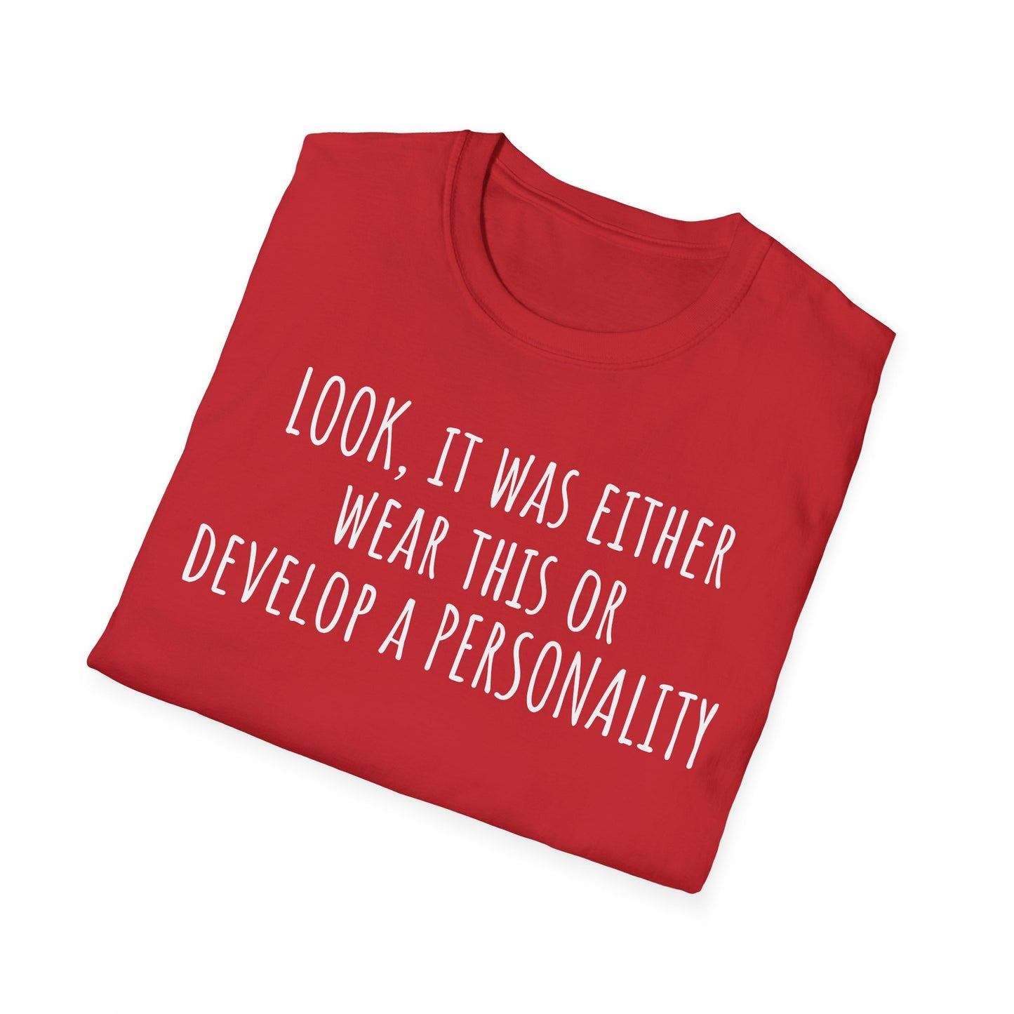 Pithy T-Shirt Line: Personality