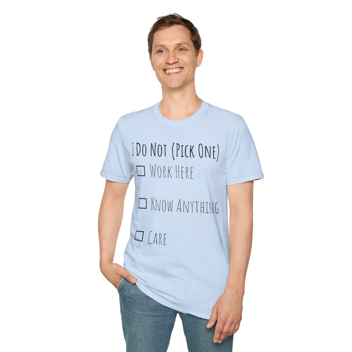 Pick One Unisex Softstyle T-Shirt
