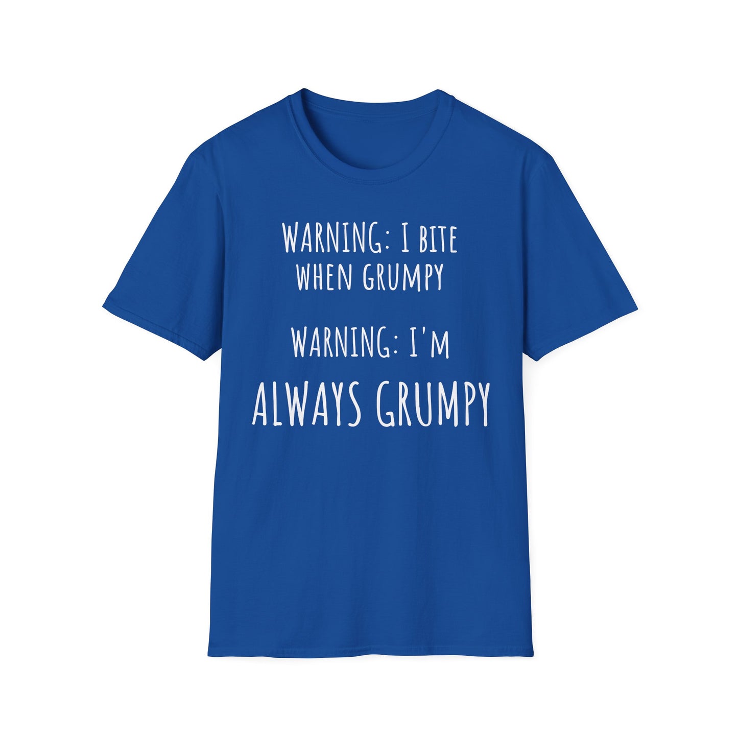 Pithy T-Shirt Line: Grumpy