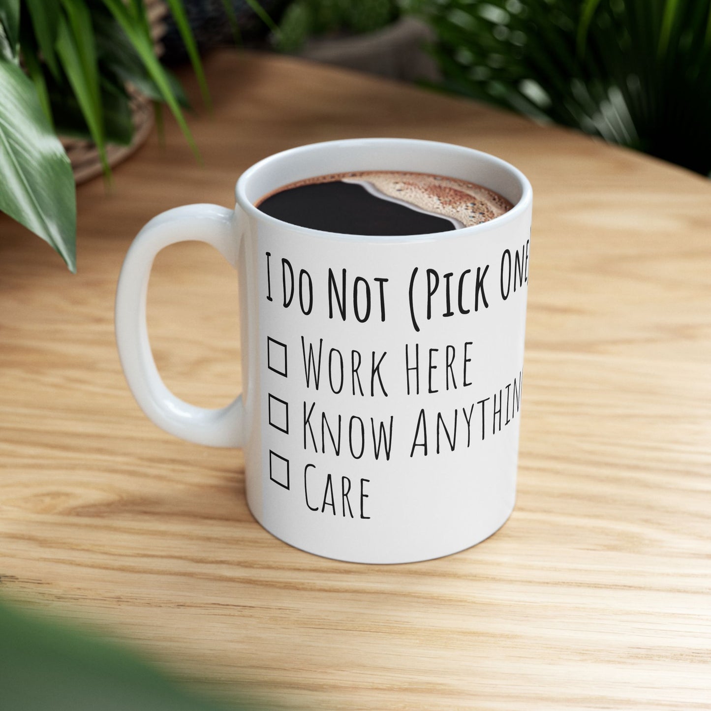 Pick One Ceramic Mug, (11oz, 15oz)