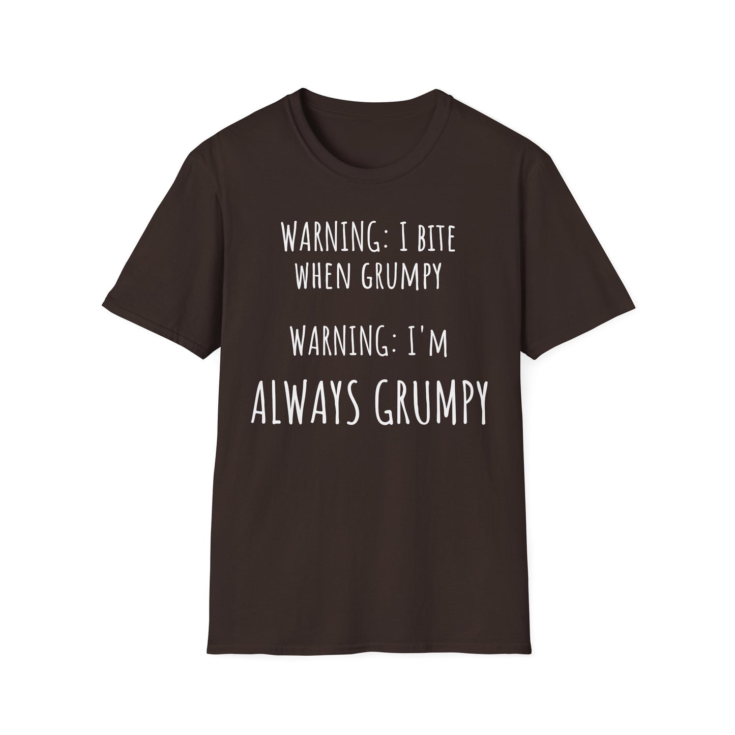 Pithy T-Shirt Line: Grumpy