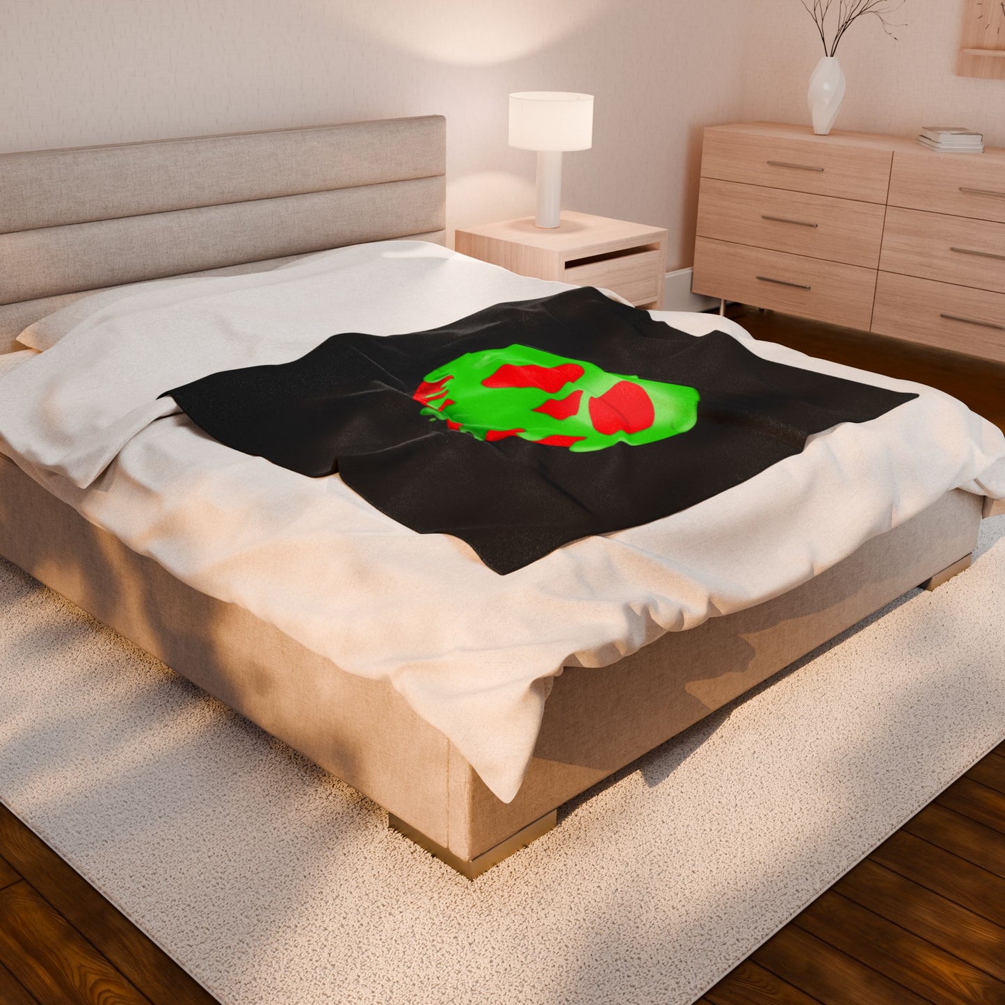 Still Life Velveteen Plush Blanket