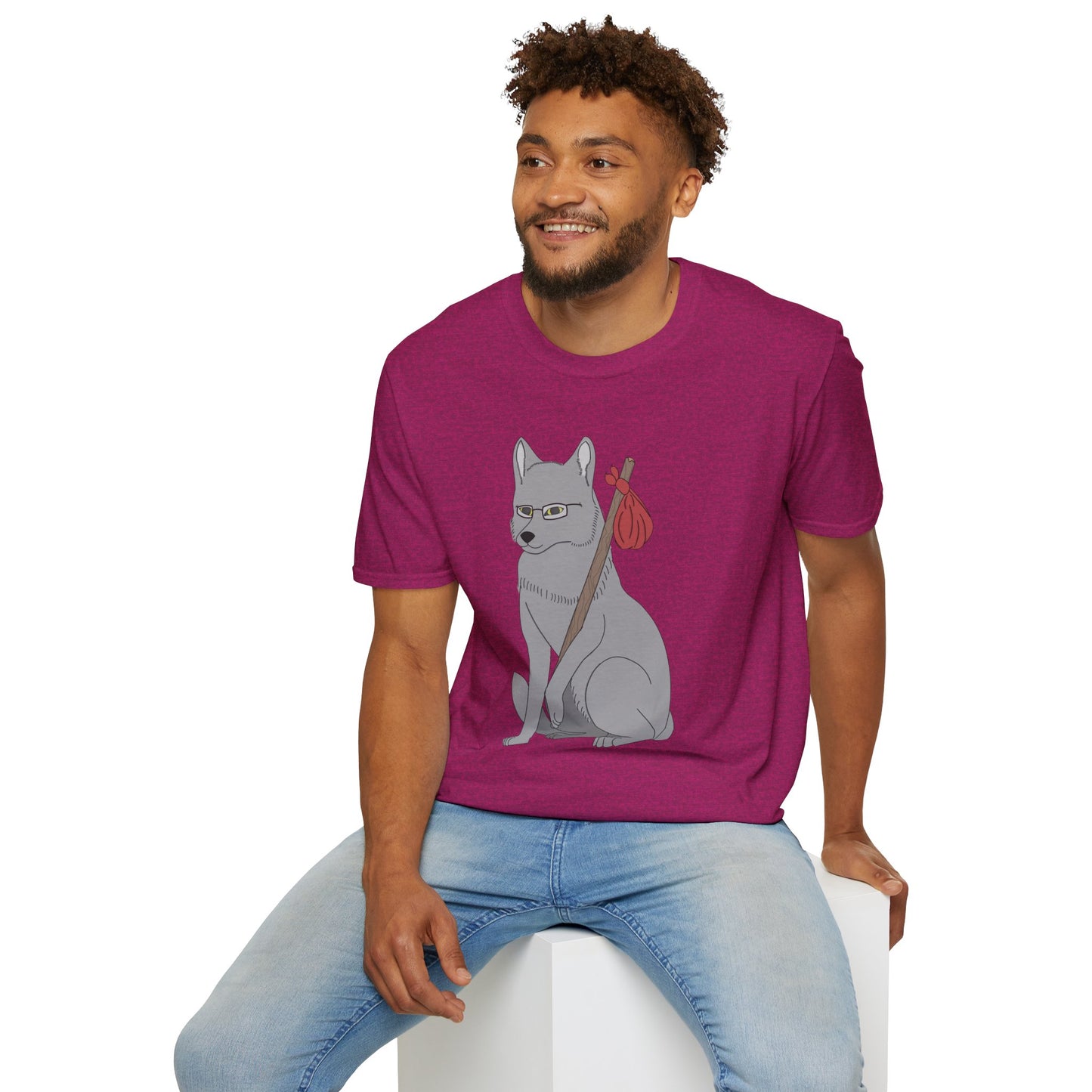 Vagrant Dog Unisex Softstyle T-Shirt