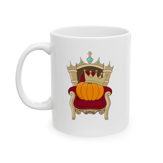 Pumpkin King Ceramic Mug, (11oz, 15oz)