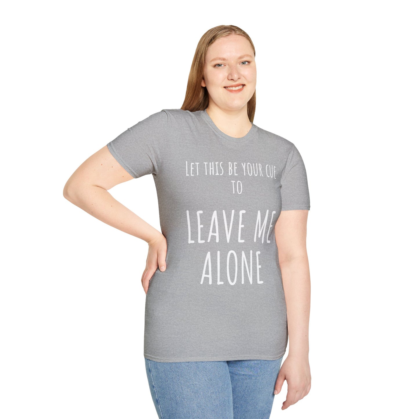 Pithy T-Shirt Line: Alone