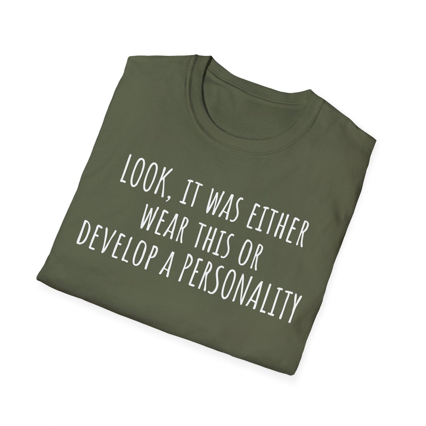 Pithy T-Shirt Line: Personality