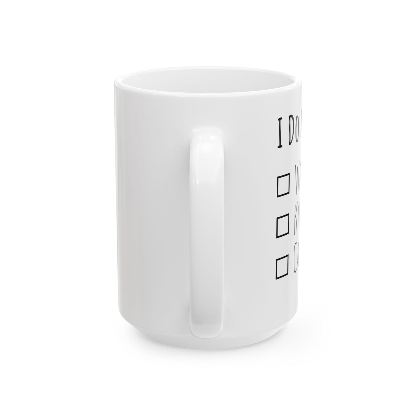 Pick One Ceramic Mug, (11oz, 15oz)
