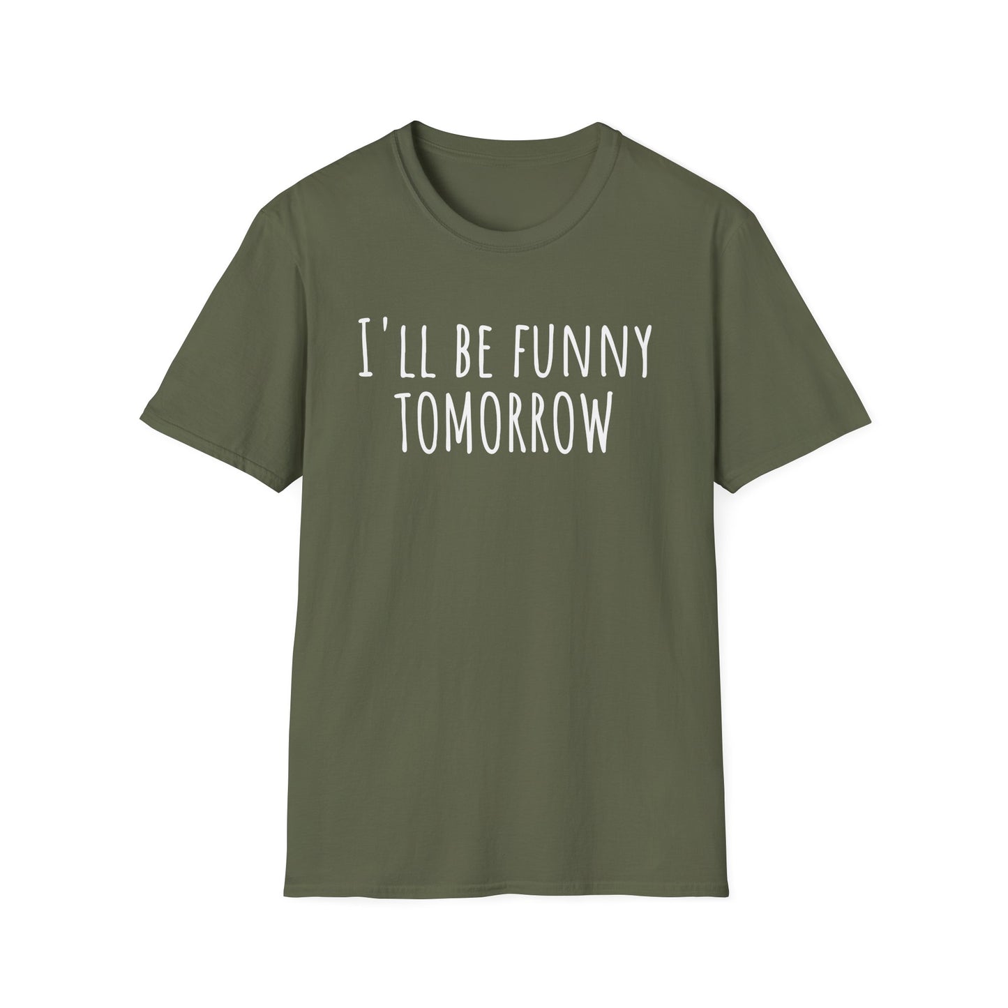 Pithy T-Shirt Line: Tomorrow