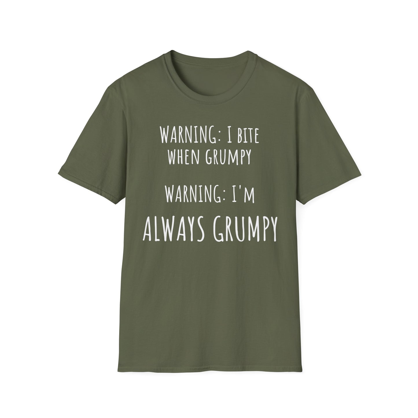 Pithy T-Shirt Line: Grumpy