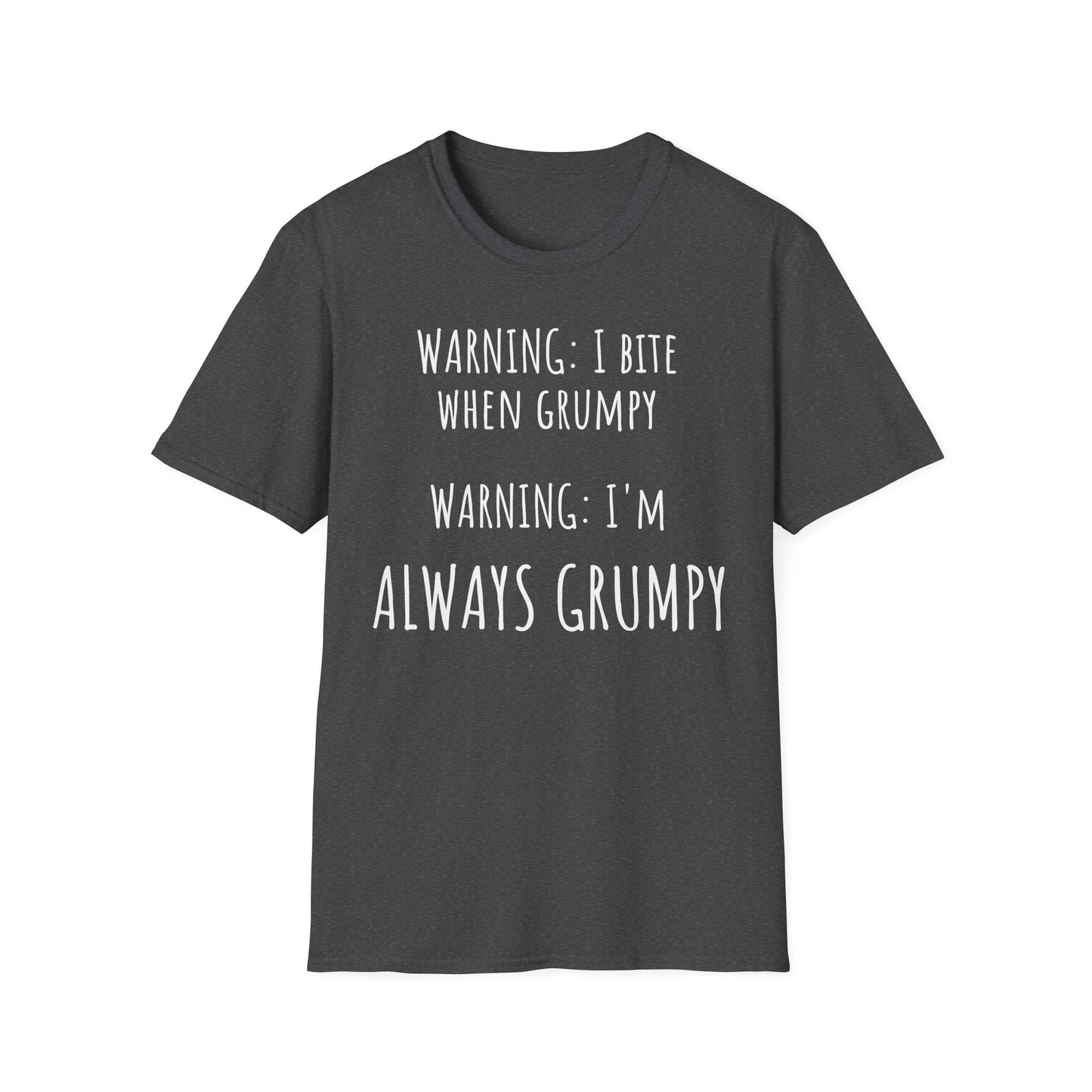 Pithy T-Shirt Line: Grumpy