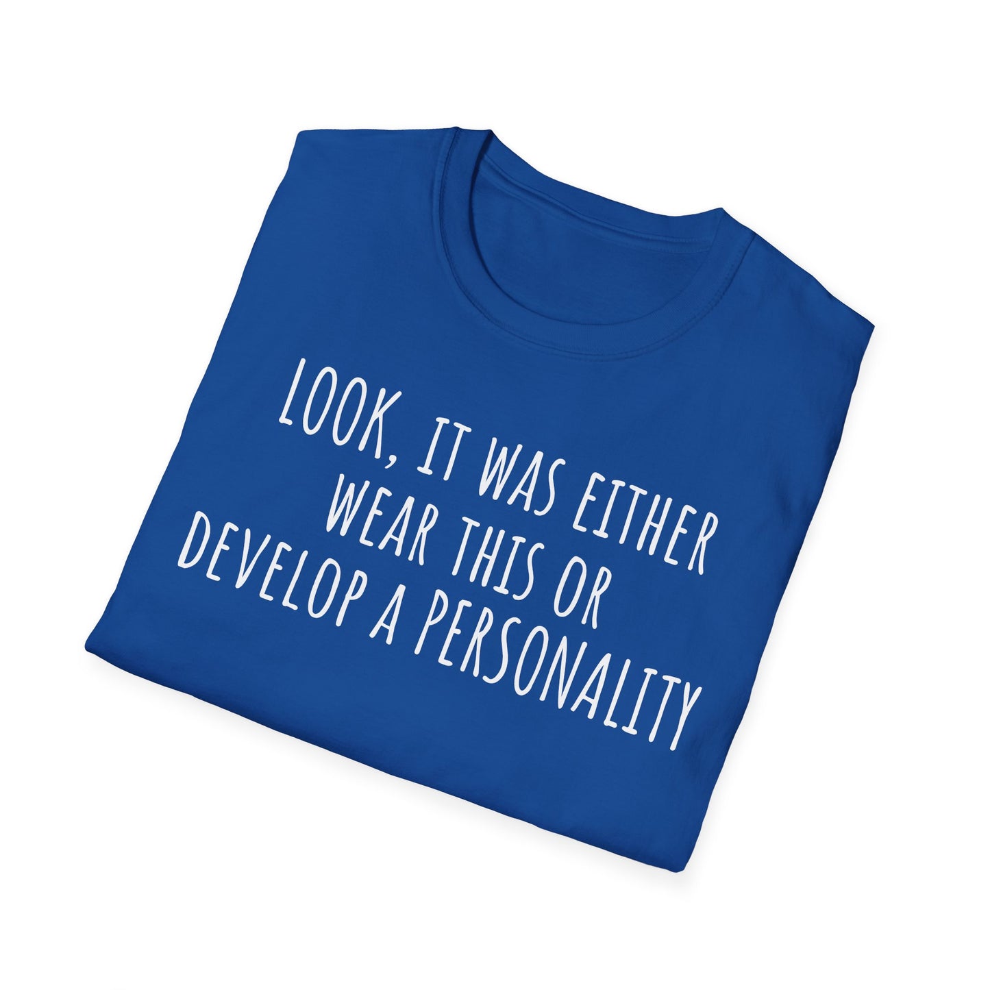 Pithy T-Shirt Line: Personality