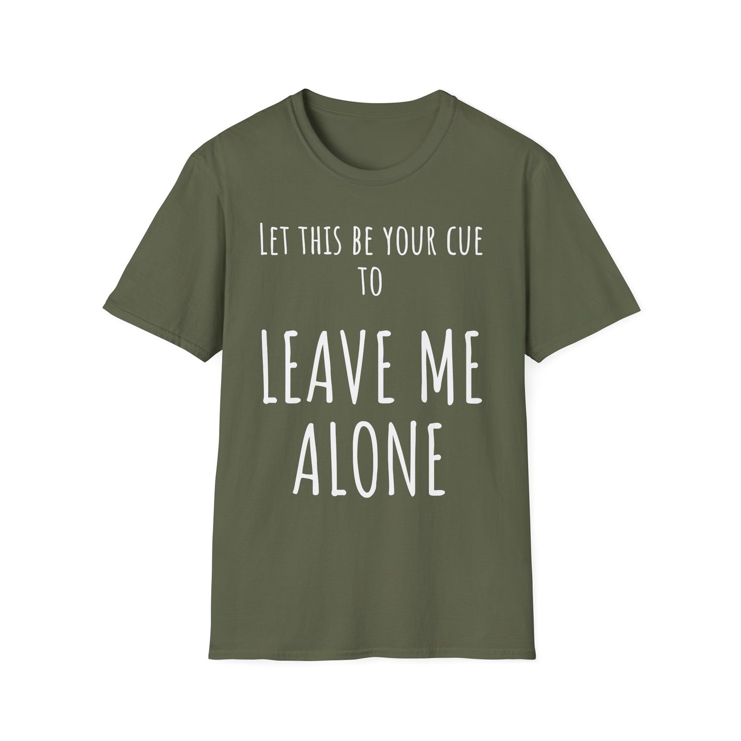 Pithy T-Shirt Line: Alone