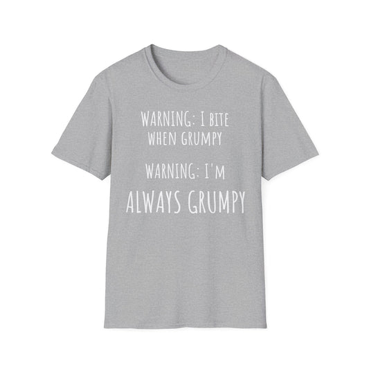 Pithy T-Shirt Line: Grumpy
